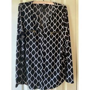 INC International Concepts long sleeve top